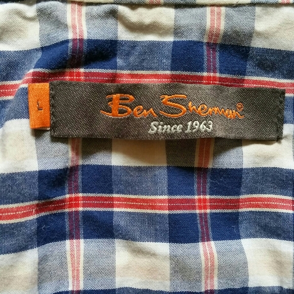 Men's Ben Sherman Shirt L - Picture 2 of 3
